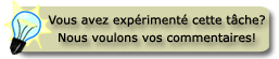 Nous voulons vos commentaires à propos des situations d'apprentissage!